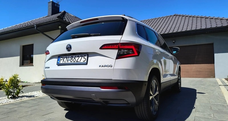 Skoda Karoq cena 88000 przebieg: 122000, rok produkcji 2017 z Konin małe 781